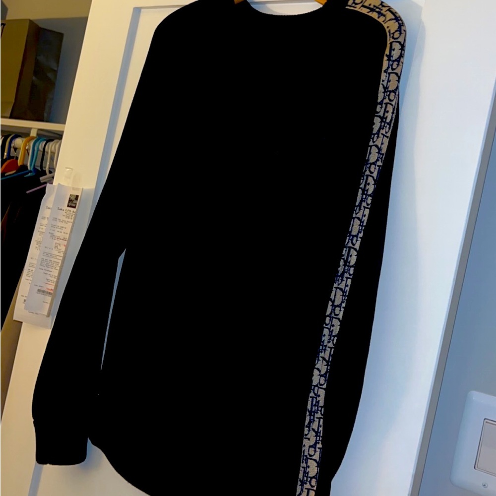 Dior strip monogram crew neck BNWT